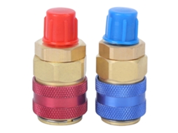 Conector Rápido De Ar Condicionado Adaptadores Latão Conexão Rápida Para R134a
