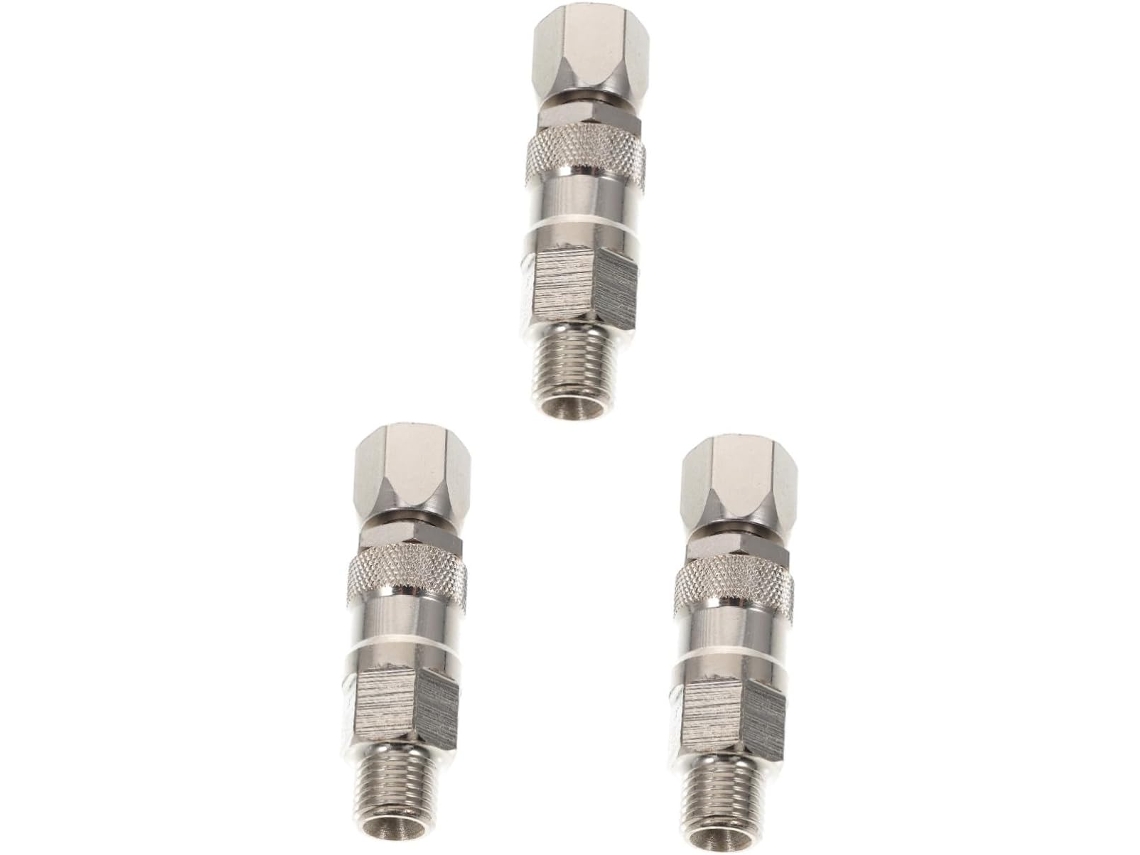 Conjunto De 3 Peças Em Aço Inoxidável Com Junta Giratória Para Pulverizador Airless