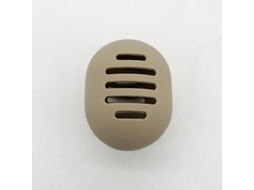 Conjunto De Armazenamento De Ovo De Beleza De Silicone Organizador De Ovo De Beleza Caixa Para Puff De Pó Cor Café Reutilizável