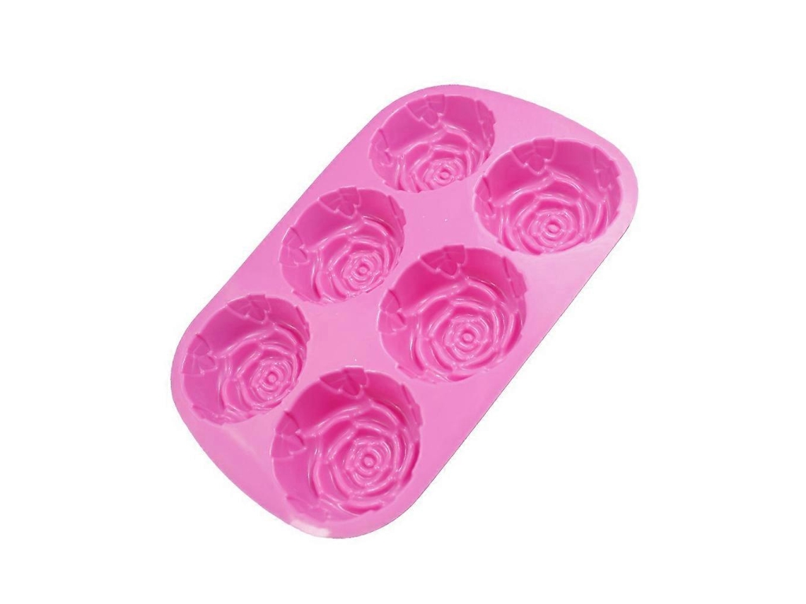 Forma De Bolo De Muffin De Silicone Para Confeitaria E Restaurante, Cor Sortida