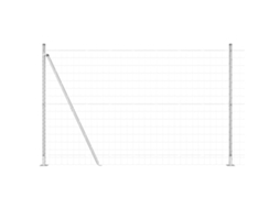 Conjunto 1 Cerca Externa Vidaxl Prateado Aço (10 X 1,6 M)