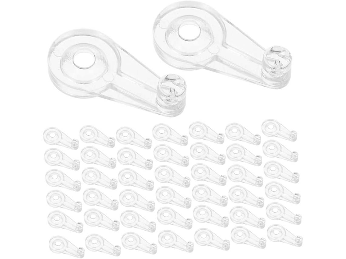 Conjunto Artibetter Com 200 Clipes Painéis De Acrílico, Design Moderno E Discreto, Compatíveis E Seguros Uso