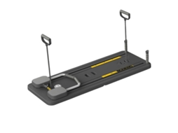 Prancha De Exercício Abdominal, Rebate Automático, Estabilidade Aprimorada, Preto