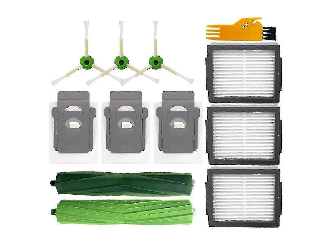 Peças De Reposição Para Roomba J7+/j7/j9+: Rolo, Escova Lateral, Filtro Hepa E Saco De Pó Para Aspirador Robô.