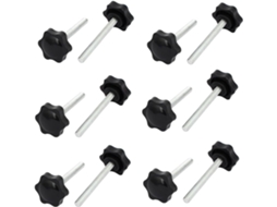Conjunto de 6 acessórios plásticos para móveis CHABERLU
