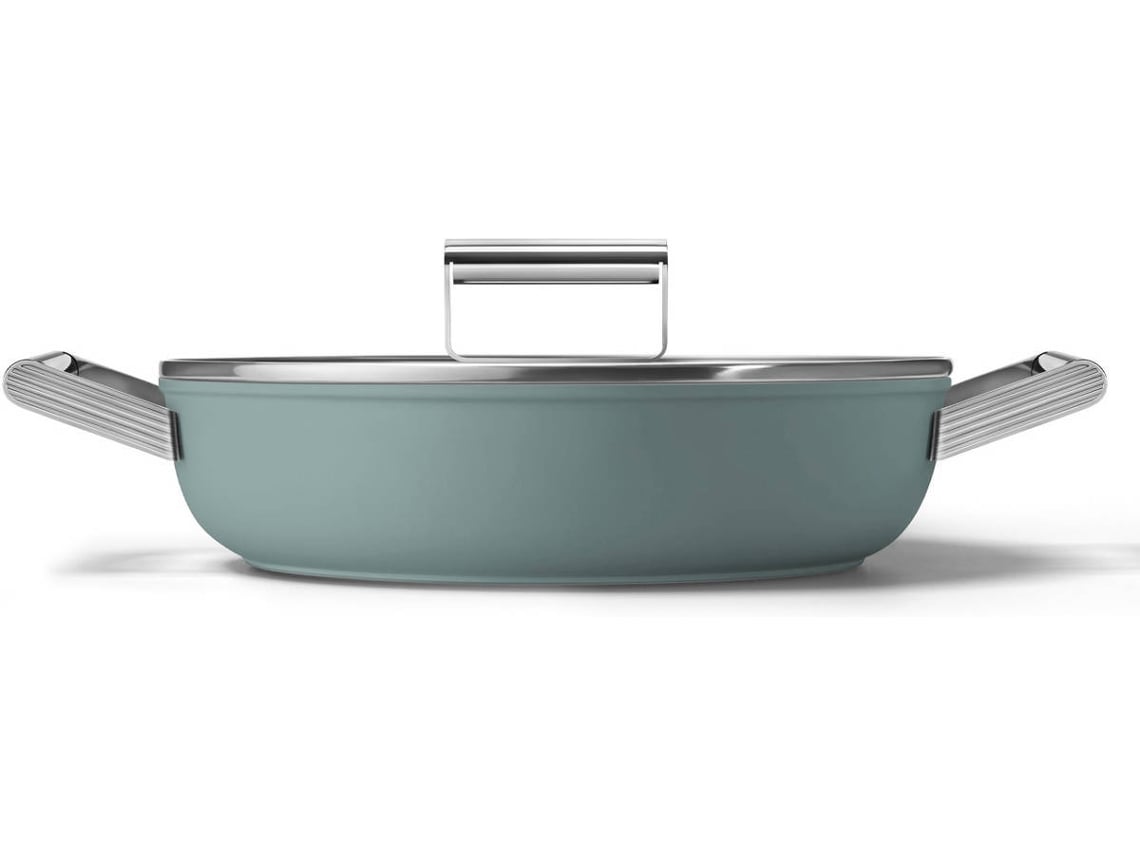 Caçarola SMEG DPF2812EGM Verde (28 cm)
