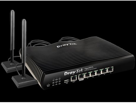 Vigor 2927l Router Wwan Switch Mit 6 Ports Gige, Ppp Wan Ports 2 Draytek