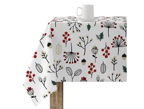 Toalha de Mesa MUARE HOME Christmas (250 x 140 cm - Algodão - Multicor)