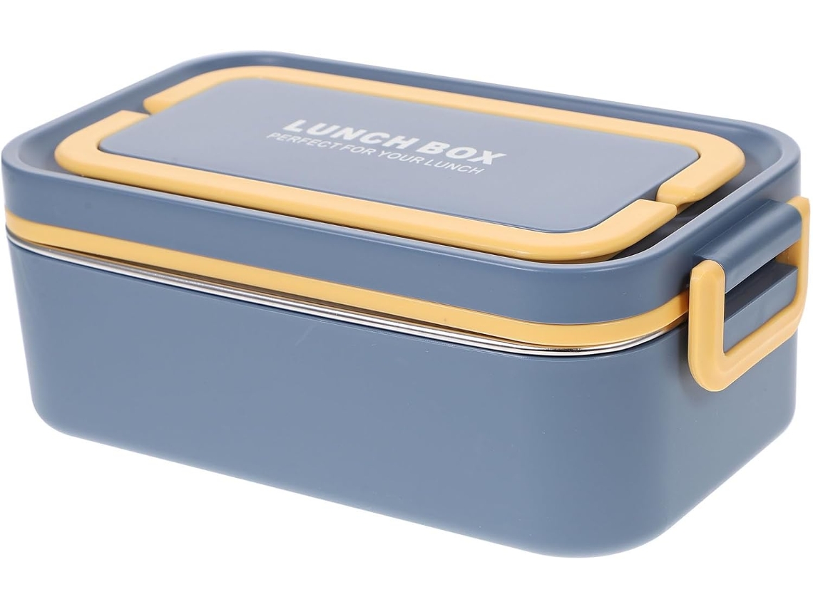 Lancheira Swetrace Em Aço Inoxidável À Prova De Vazamentos Com Design Hermético E Compartimentos Tipo Bento, Ideal Para