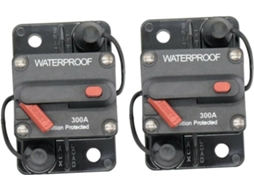 Pacote Com 2 Mini Fusíveis De Inversor Com Rearme Automático, 12v-36v, Fácil Instalação.