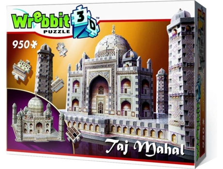 Puzzle 3D WREBBIT Taj Mahal (Idade Mínima: 12 - 950 Peças)