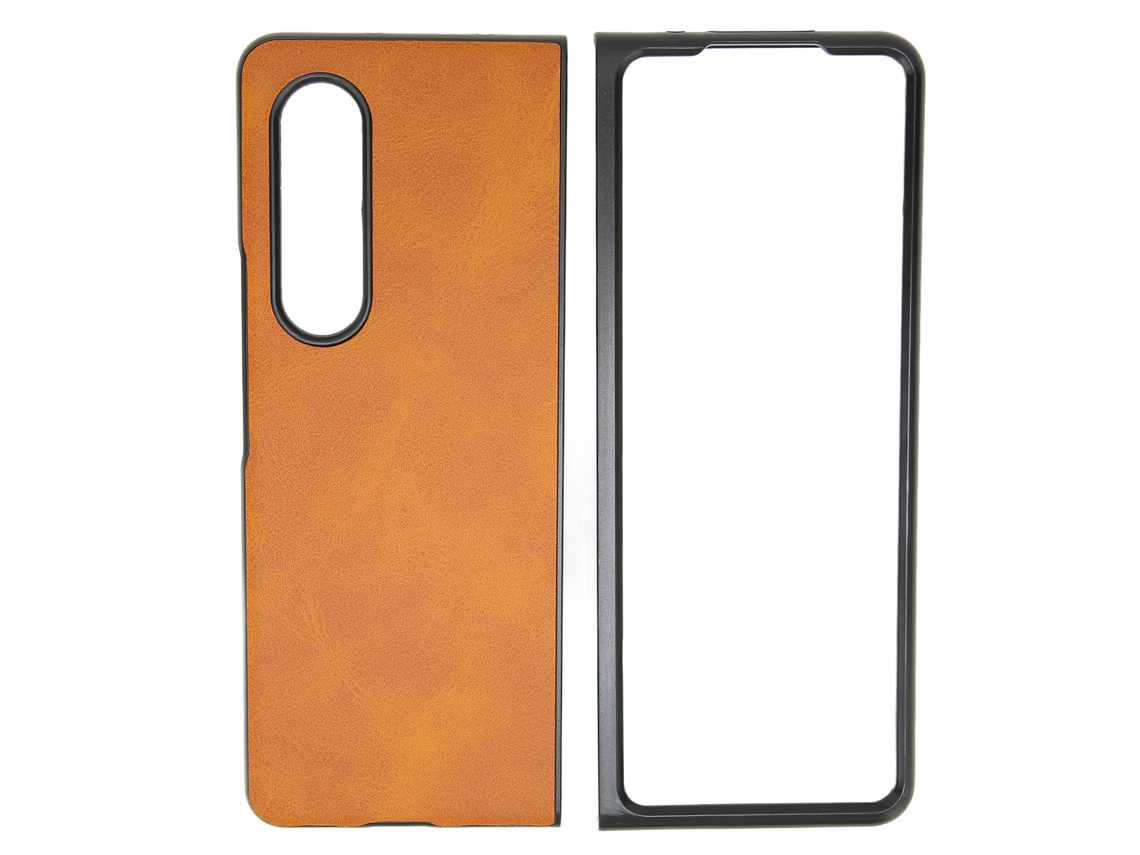 Capa LAXISCREED Samsung Galaxy Z Fol Couro Resistente a Riscos