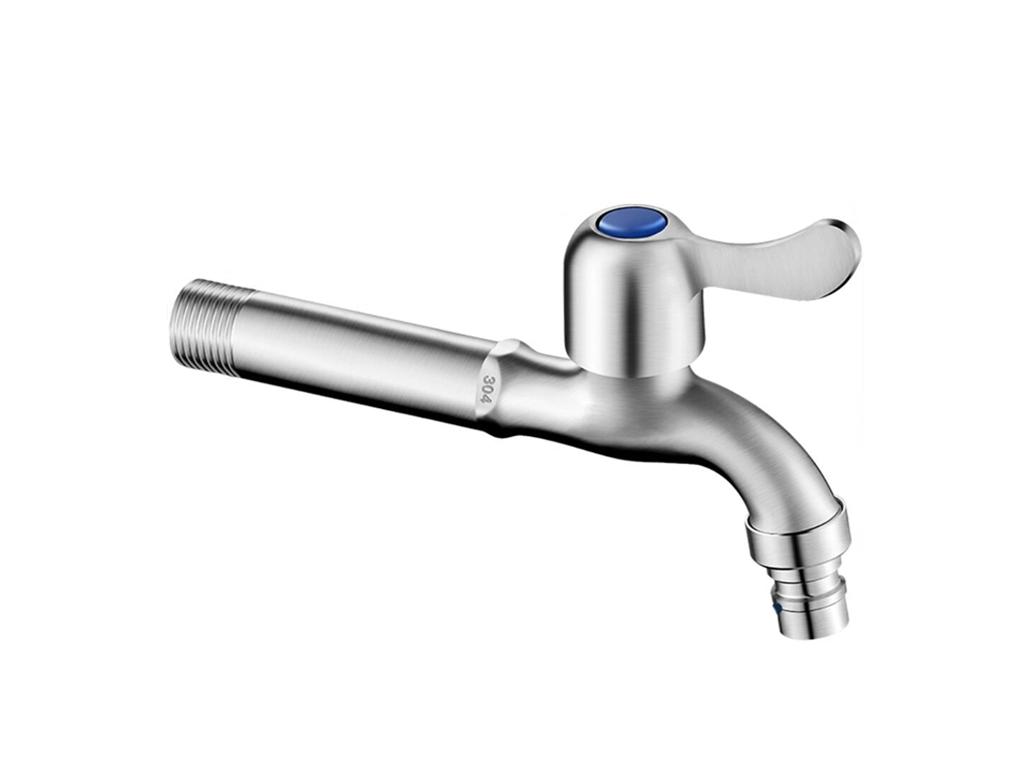 Torneira Para Máquina De Lavar Roupa Em Aço Inoxidável 304 Aquaforge