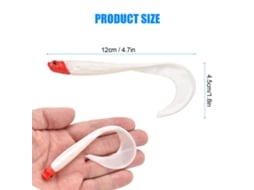 Isca Bionica Flexivel para Pesca de Peixes