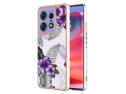 Capa Para Celular Motorola Edge 50 Pro Em Tpu Com Revestimento Eletrolítico Imd