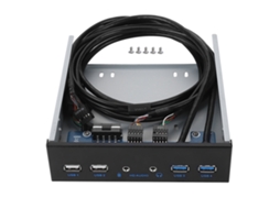 Painel Frontal Com Extensão Usb 3.0, Usb 2.0 19pin E Áudio Hd