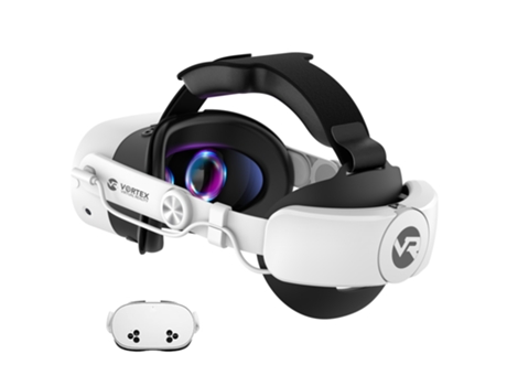 Correia Head Elite com bateria de 8000 mAh auscultadores| para Meta Quest 3