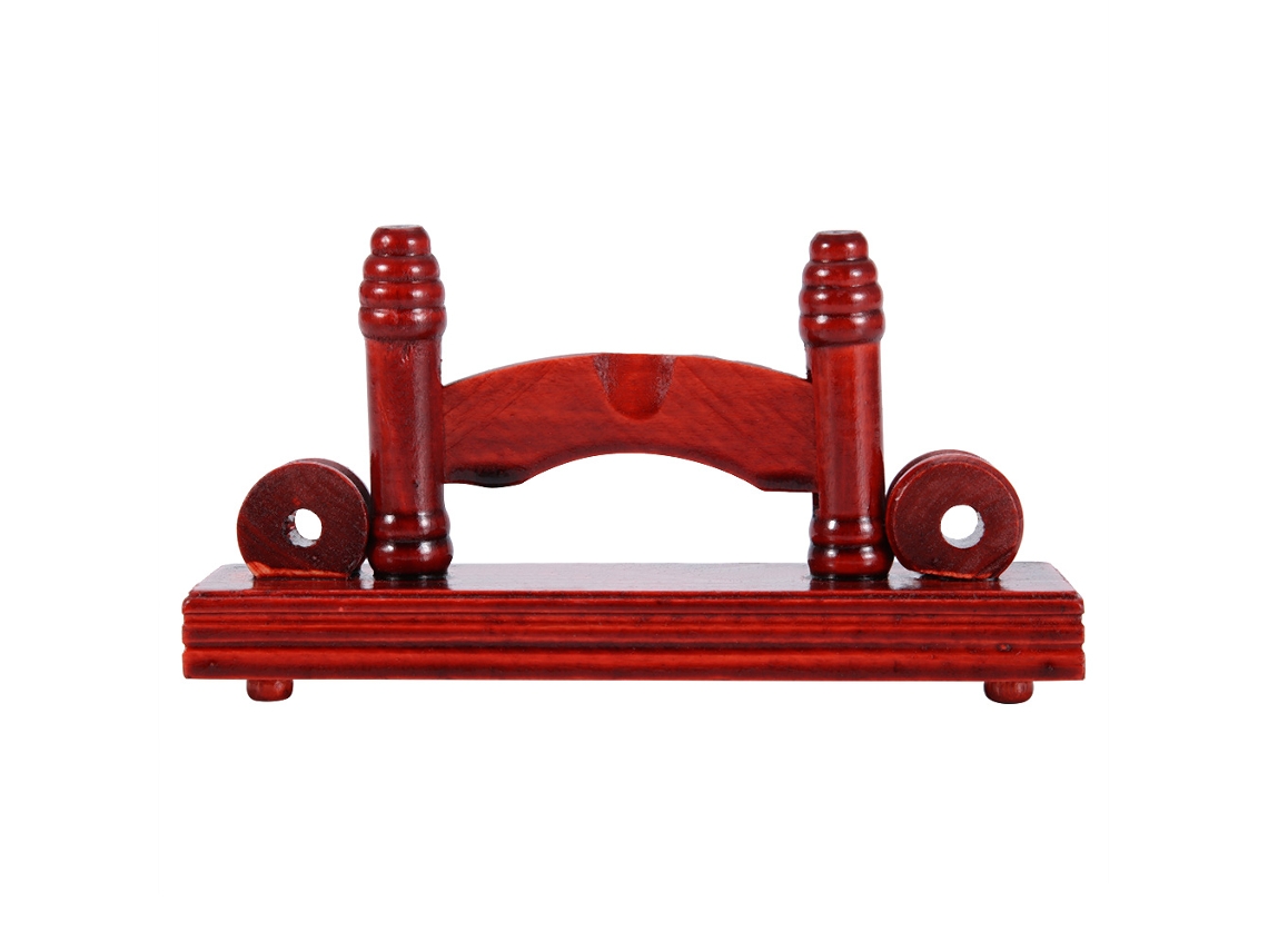 Suporte Decorativo Para Leques Chineses Suporte Prático Para Exibição De Leques Suporte Para Leques De Bambú Plegáveis Vermelho Escuro