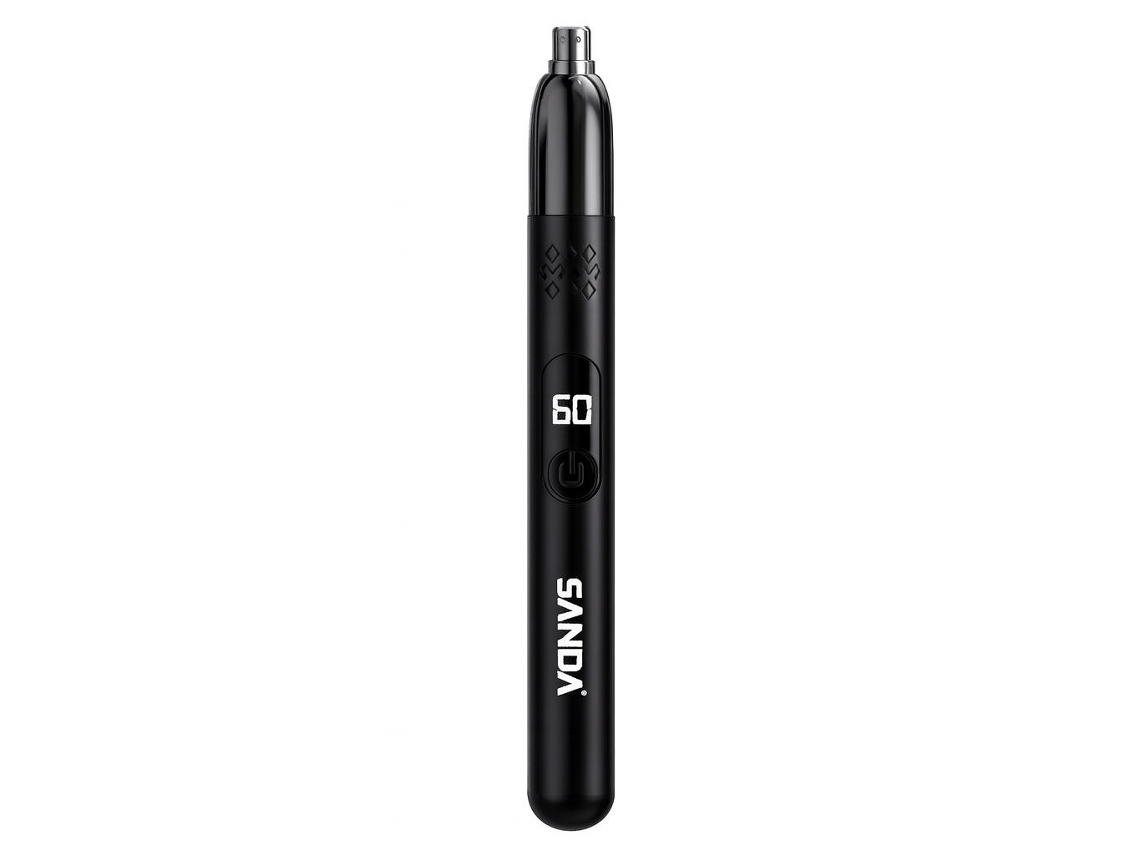 Aparador De Pêlos De Nariz Sanda Ws Wdl 060 Preto