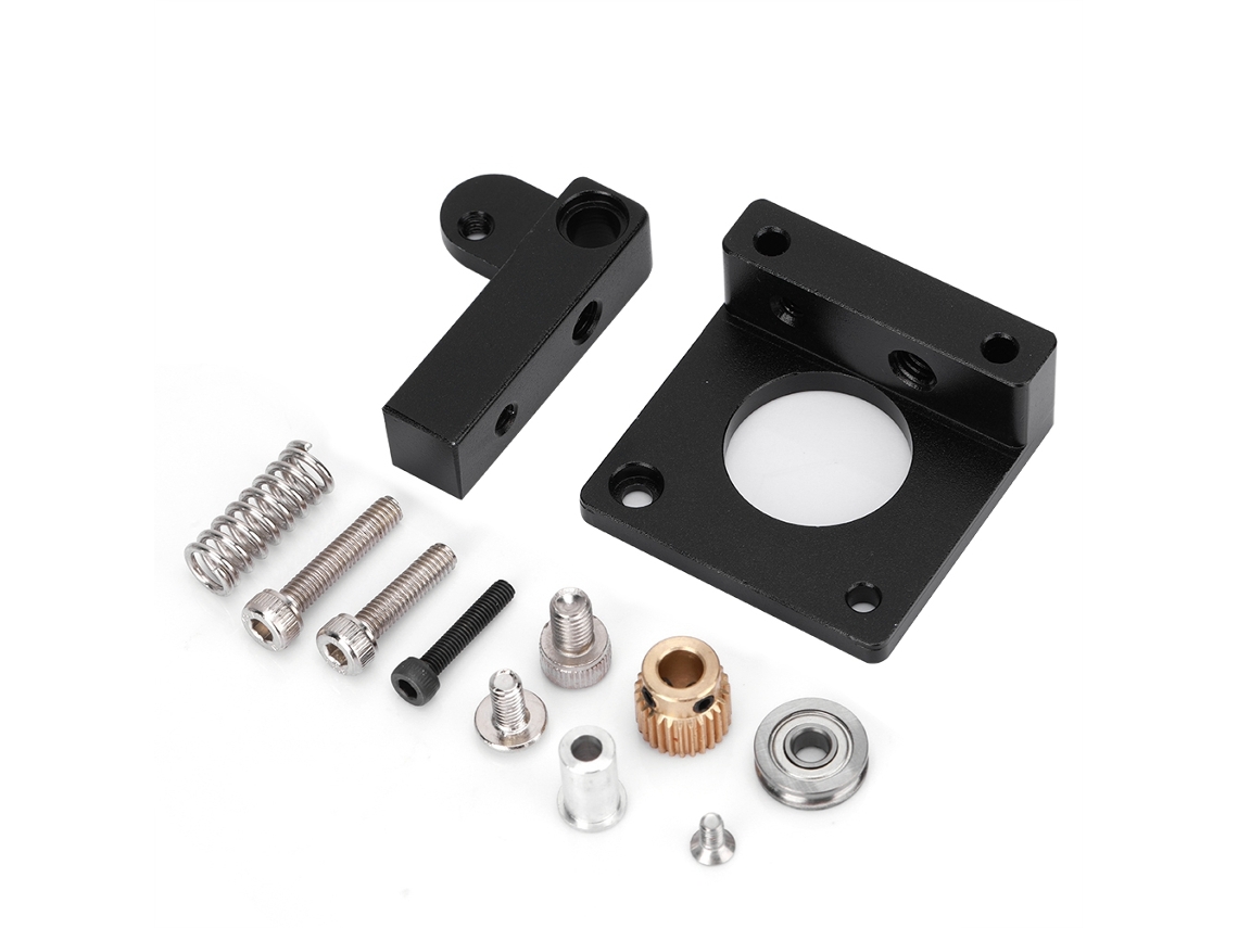 Acessórios De Impressora 3d (alimentação De Extrusão) Bloco De Alumínio Do Extruder Mk8 Acessórios Diy Alça Curta Mão Direita