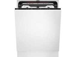 Máquina de Lavar Loiça Encastre AEG FSE76727P (14 Conjuntos - 59,6 cm - Painel Preto)