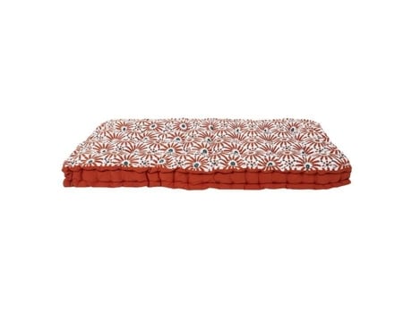 Matelas De Sol - Toilinux - Pátio - 120 Cm X 60 Cm - Laranja - Vintage
