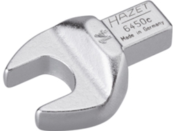 6450C-14 Cabeça de chave de boca: Quadrado inserível 9 x 12 mm Perfil hexagonal externo 14 mm HAZET