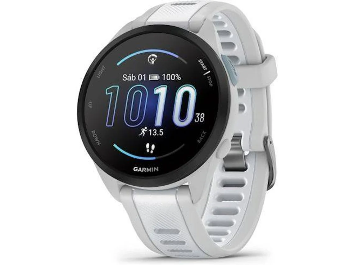 Smartwatch GARMIN Forerunner 165 Music (1,2'' - Bluetooth - Autonomia até 11 dias - Cinzento) 