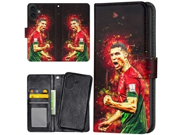 Capa Carteira Para Iphone 17/capa Ronaldo