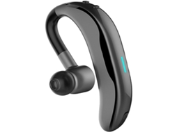 Fones De Ouvido Esportivos Sem Fio Pretos Com Design Ergonômico,