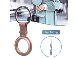 Capa Metálica Airtag LAXISCREED com Portachaves