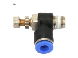 Laxiscreed Controlador De Velocidade De Fluxo De Ar Tubular Para Regulação De Ar Pneumática