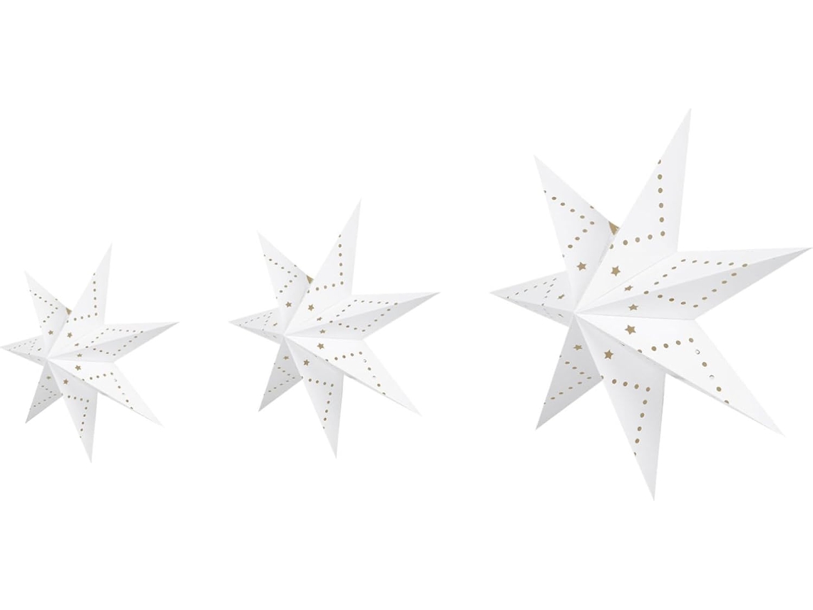 Luminária De Teto Decorativa Estereoscópica De Papel, Com 15 Peças, Para Uma Iluminação Única.
