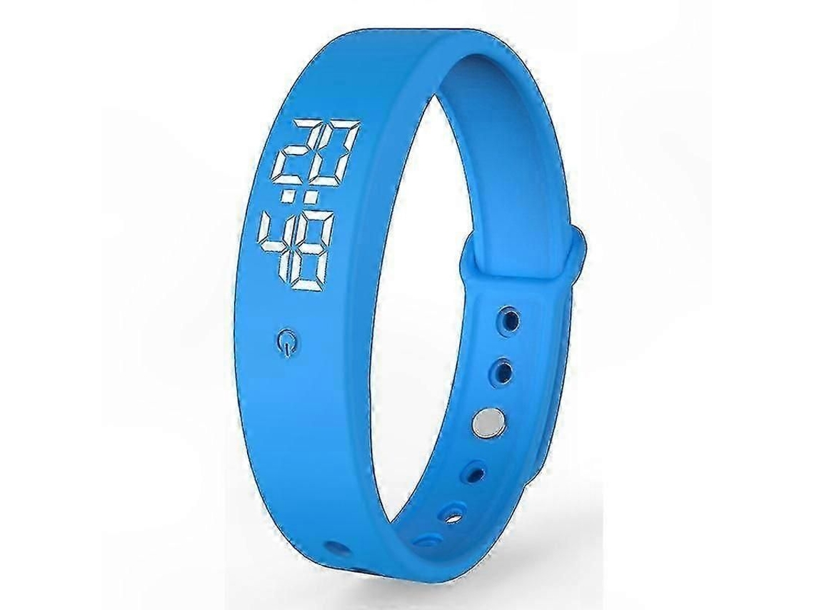 Relógio Com Alerta Vibratório Diário, 6 Alarmes Personalizáveis, Lembretes De Medicação E Função De Monitoramento Da Temperatura Corporal.
