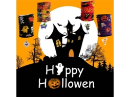 2026 lâmpada de Papel Suspensa com Led, Design Decorativo Plegável para Halloween, Festivais e Decoração de Casa e Jardim