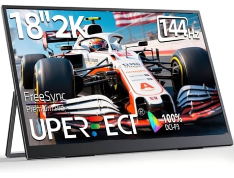 Monitor Portátil Perfeito De 18 Polegadas E 2k 144hz Uperfect