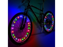 Lurelia Luz De Bicicleta, Piao Ultra Bright Led- Cordão De Led Para Roda De Bicicleta- Cores Sortidas- Acessórios Para Bicicleta- Ótima Opção Para P