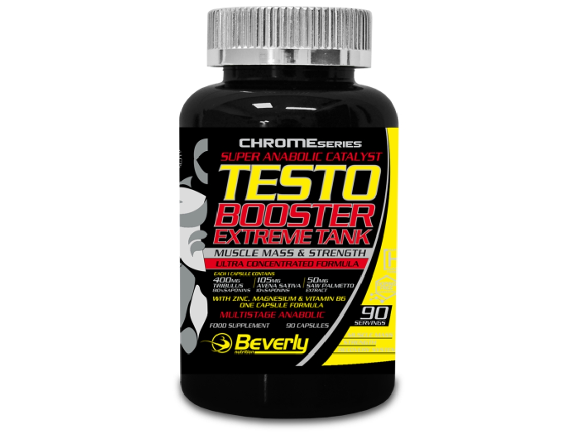 Suplemento Alimentar BEVERLY NUTRITION Testo Booster Extreme Tank with Tribulus