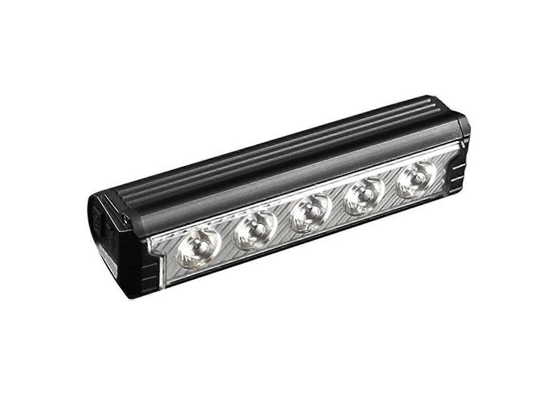 Lurelia Luz De Bicicleta Resistente À Água Recarregável Usb, 4800 Mah, De Alta Resistência, Preto