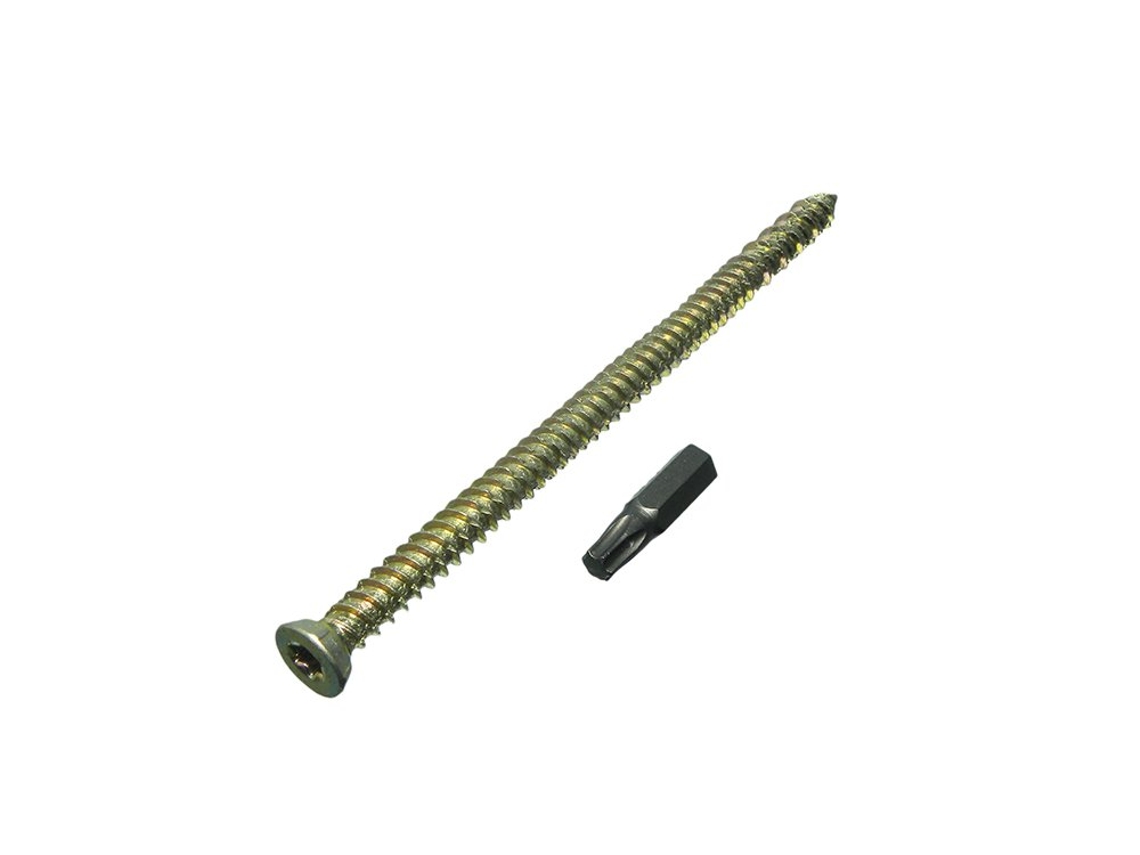 Kit Completo De 250 Parafusos Para Estrutura De Concreto (faça Você Mesmo) - 7 Unidades.