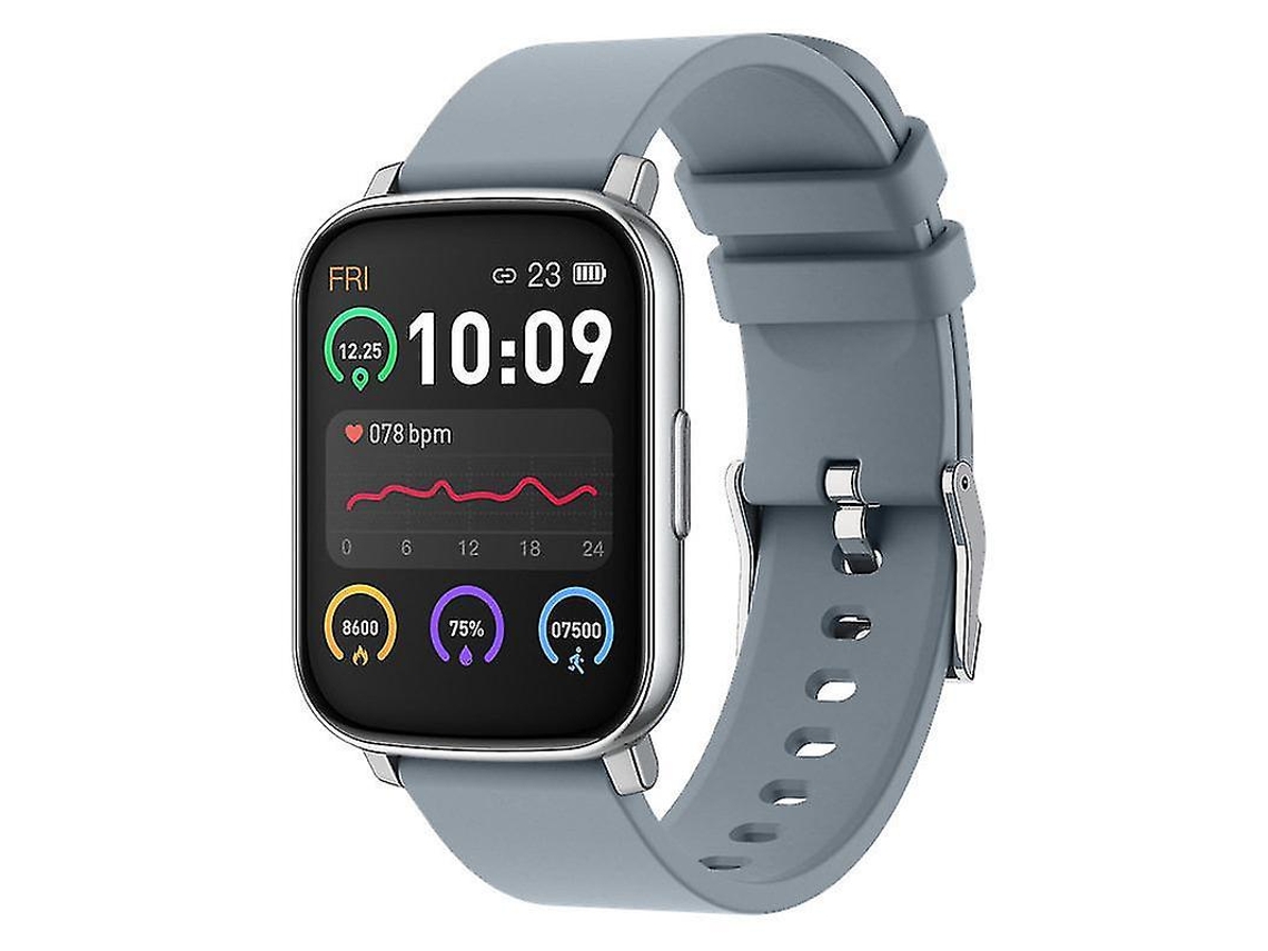 Relógio Inteligente Feminino Masculino, 1.65 Polegadas À Prova Dágua Smartwatch Ip68 Smartwatch Com Monitor De Frequência Cardíaca Yizhood (azul)