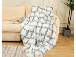Pacote Com 1 Cobertor De Pelúcia Tie-dye, Cobertor De Inverno Com Camada Dupla Para Presente, Sofá-aquaforge