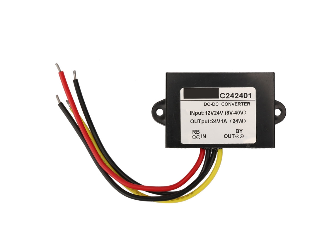 Laxiscreed Conversor De Tensão 8-40v Para 24v Com Boost E Buck, Regulador De Voltagem