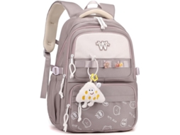 Mochila Escolar, Impermeável Feminina, Leve