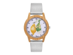 Reloj Analógico De Cuarzo Para Hombre Y Mujer, Moda Casual Plata