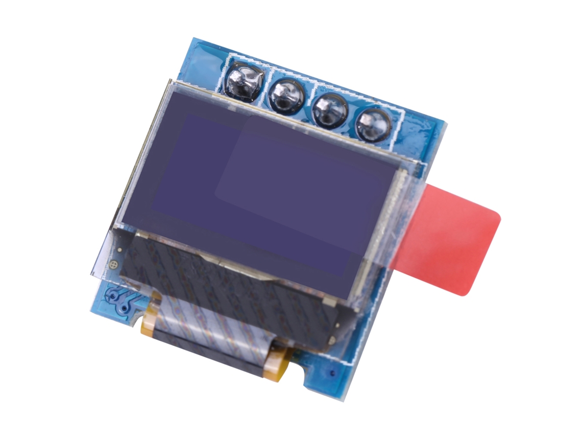 Módulo de Display Oled 0,49 Polegada 128*32 com Interface I2c Iic (texto Azul)