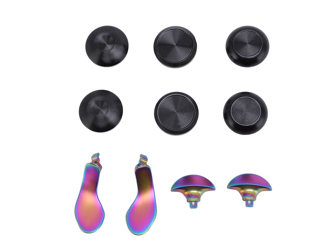 Conjunto de Manetes e Paddles Mali para Controle Xbox Series 2, 6 Manetes, 4 Paddles, 2 D-pads
