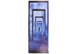 Adesivo De Porta 3d Autoadesivo Resistente À Arranhões 38.5x200cm 2pcs