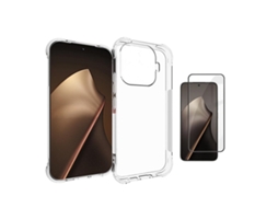 Kit Capa Superprotect Anti-shock Vidro Temperado Phonecare Para Xiaomi 17t 5g - Transparente