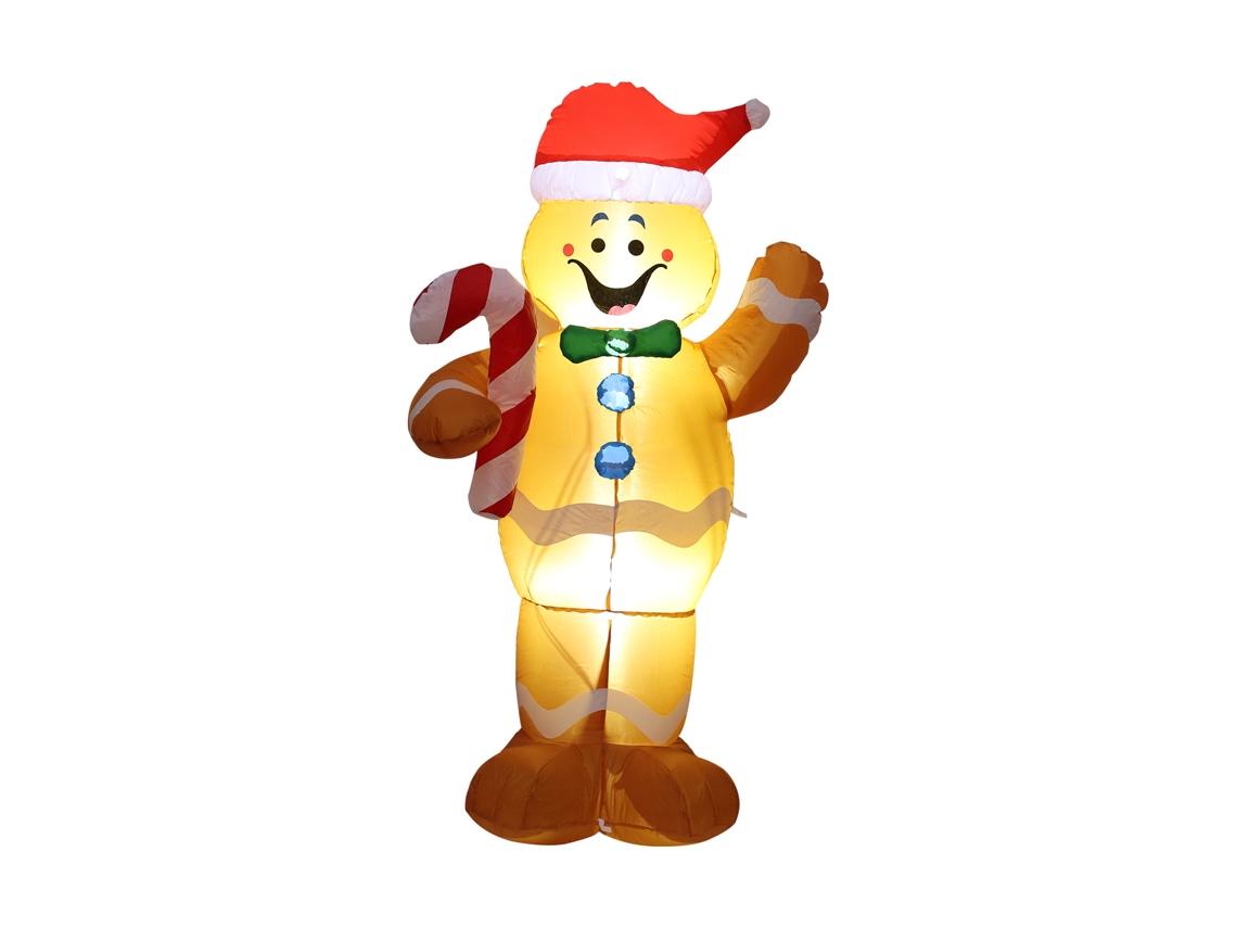 Boneco De Neve Inflável Colorido Da Laxiscreed Com Luzes Para Decoração Natalícia
